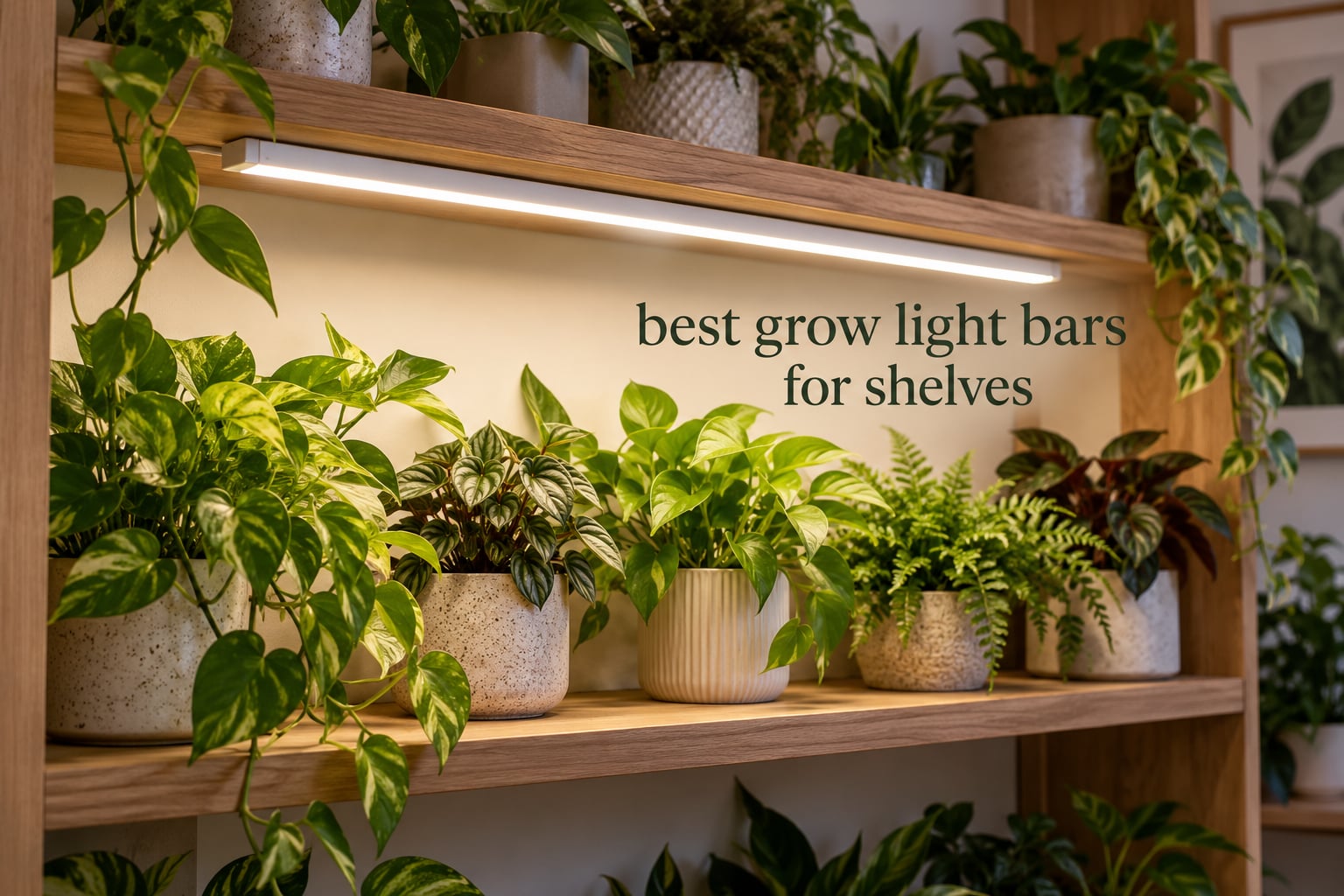 best grow light bars for shelves