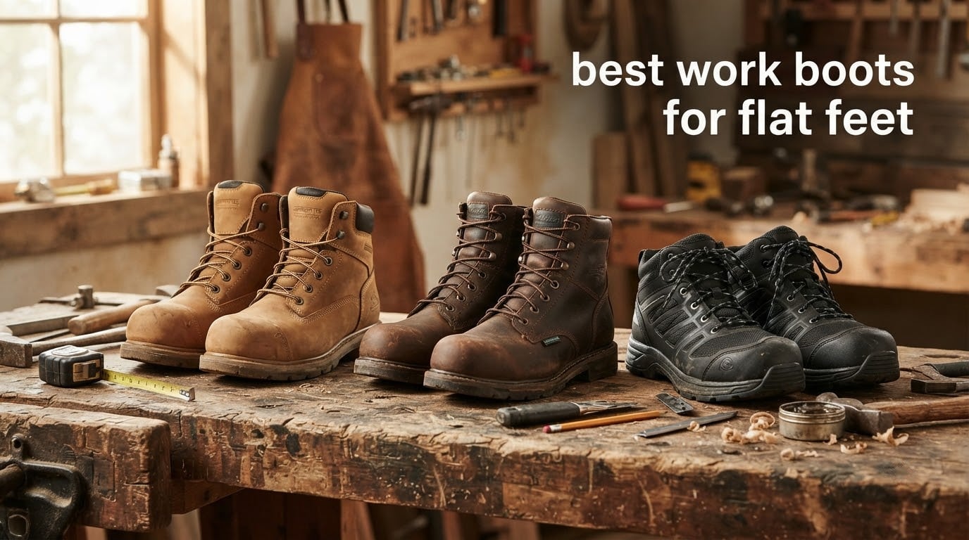 best work boots for flat feet