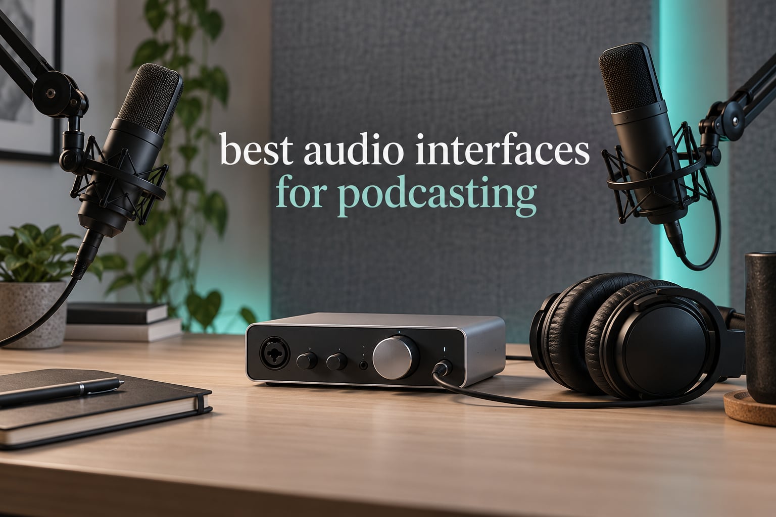 best audio interfaces for podcasting