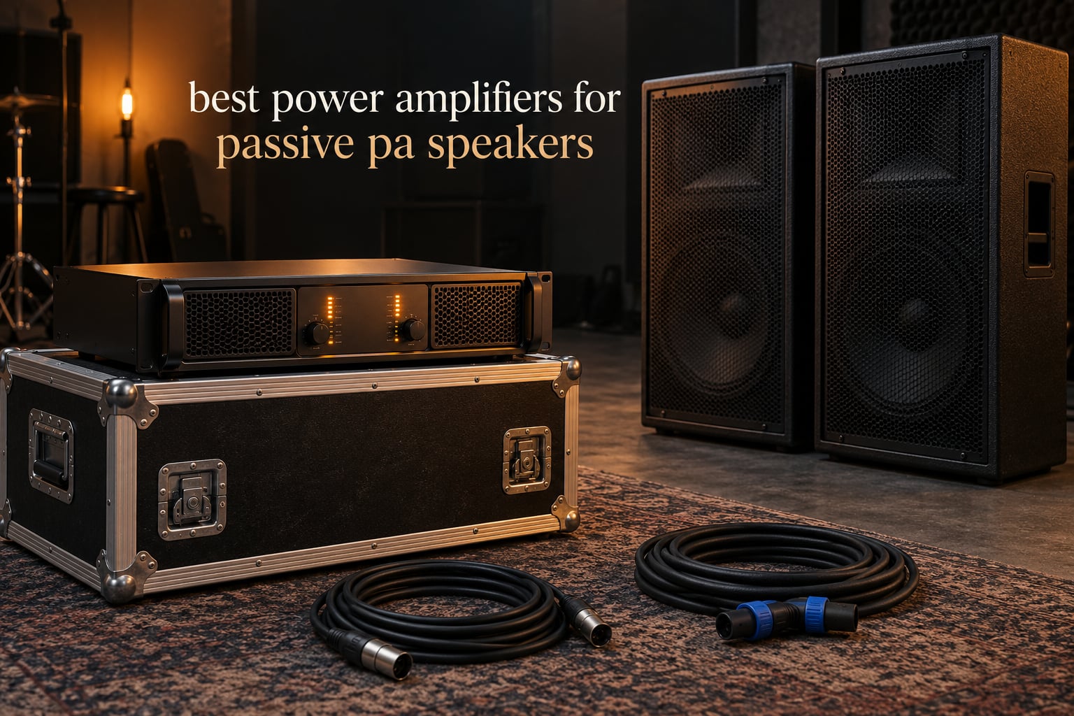 best power amplifiers for passive pa speakers