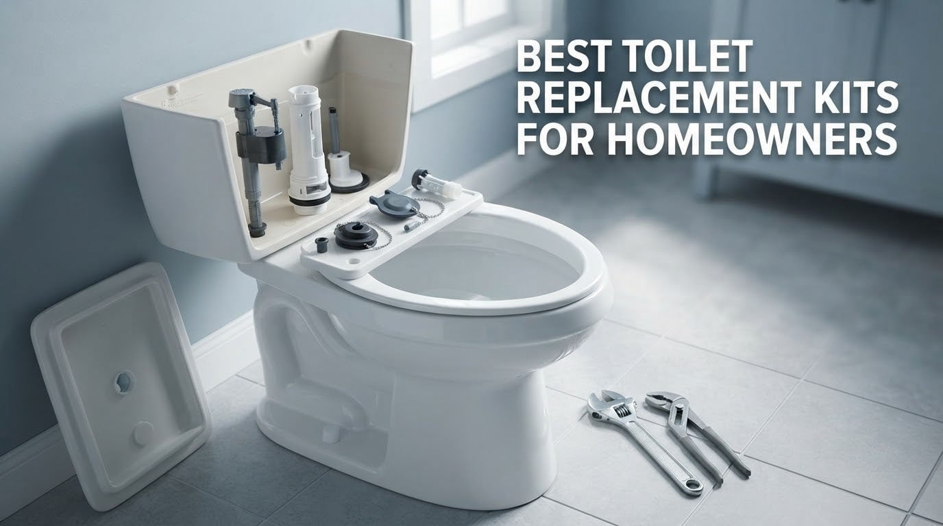 best toilet replacement kits for homeowners