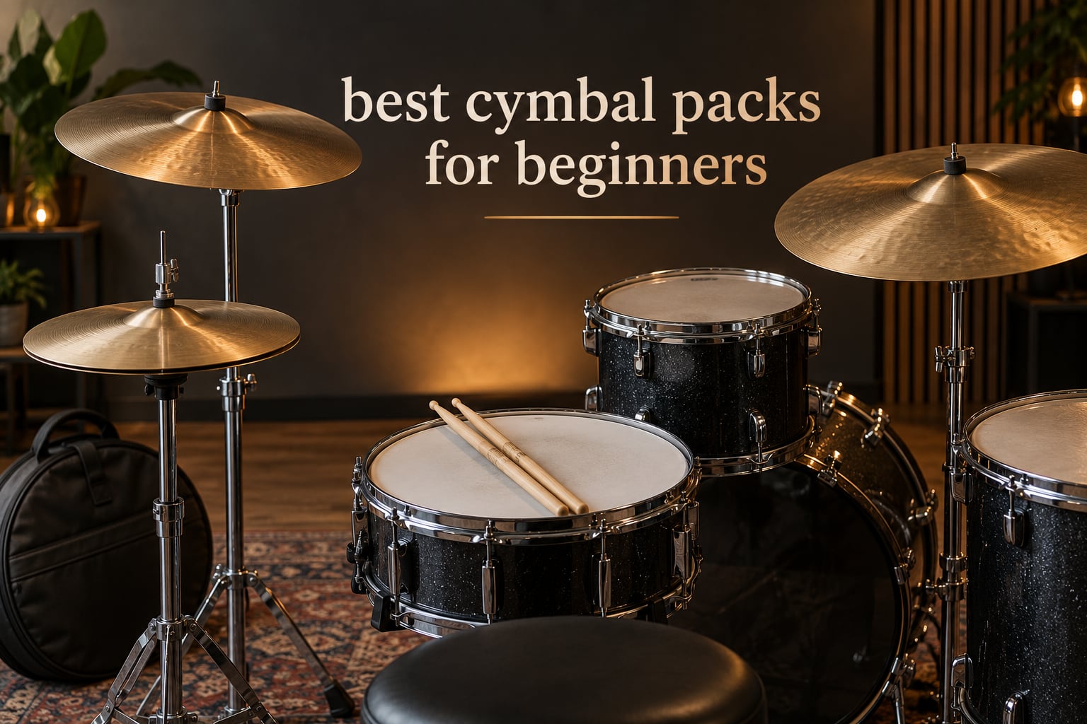 best cymbal packs for beginners