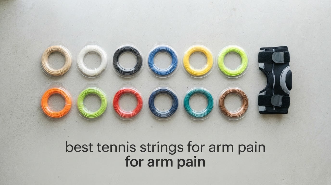 best tennis strings for arm pain